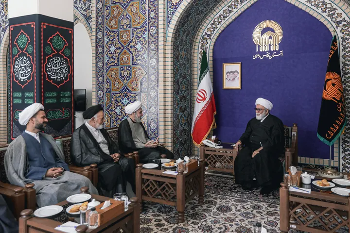 دیدار رئیس شورای هماهنگی تبلیغات اسلامی با تولیت آستان قدس رضوی