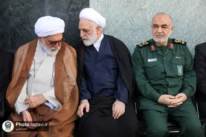 مراسم چهلم شهدای خدمت در حرم مطهر رضوی-2