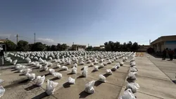 توزیع گسترده اقلام حمایتی بنیاد کرامت رضوی در شهرستان بهمئی/گزارش تصویری