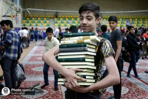 محفل انس با قرآن کریم با حضور خادمیاران ورزشی