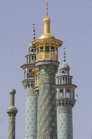 عکس با کیفیت : حرم حضرت معصومه سلام الله علیها