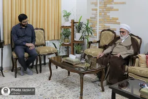 دیدار تولیت آستان قدس رضوی با خانواده شهدای بیت رهبری 