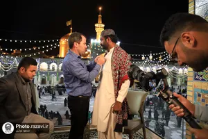 پشت صحنه تلاش خادمان رسانه ای همزمان با دهه کرامت (۱)