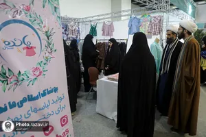 بازدید مدیرکل تبلیغات استان از نمایشگاه زنان کارآفرین