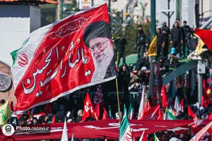 تشییع پیکر رهبر شهید انقلاب در مشهد مقدس-4