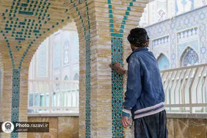 بهسازی مسیر ورودی رواق دارالحجه حرم مطهر رضوی