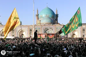 مراسم چهارپایه خوانی شهادت امام رضا علیه&zwnj;السلام