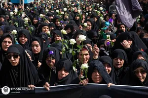 سوگواری زنان محله نوغان در سالروز شهادت امام هشتم علیه&zwnj;السلام