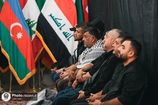ازبکستان اور آذربائیجان کے زائرین کی حرم امام رضا(ع) میں حاضری