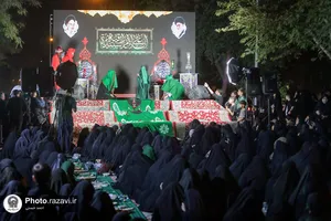 مراسم عزاداری شب شهادت حضرت رقیه در مشهد-1