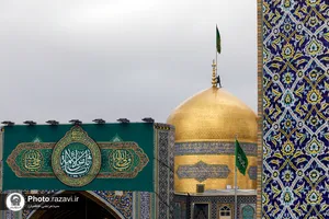 حال و هوای حرم مطهر رضوی در آستانه ولادت امام رضا علیه&zwnj;السلام