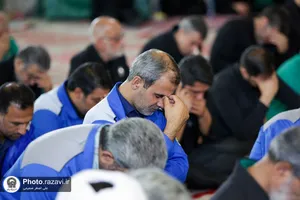 راه&zwnj;اندازی موکب کفشداران حرم مطهر رضوی در ملک آباد