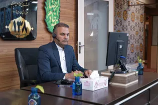 پاسخگویی تلفنی مدیرعامل مؤسسه تأمین و پشتیبانی رضوی به مخاطبان سامانه ۱۳۸