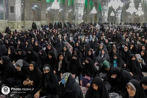 گرامیداشت روز عصای سفید در حرم مطهر رضوی