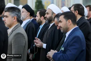 تشرف مهمانان کنگره بین&zwnj;المللی امناءالرسل به حرم مطهر رضوی