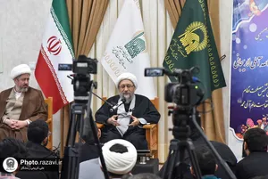 سخنرانی رئیس مجمع تشخیص مصلحت نظام با طلاب مدرسه فقاهت