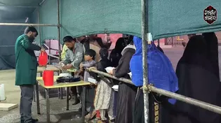 خدمت‌رسانی کانون‌های رضوی به مهاجرین افغانستانی در اردوگاه الغدیر زاهدان/ فیلم