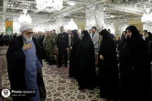 دیدار جمعی از ورزشکاران با تولیت آستان قدس رضوی