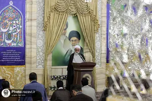 مراسم عمامه&zwnj;گذاری طلاب حوزه علمیه خراسان