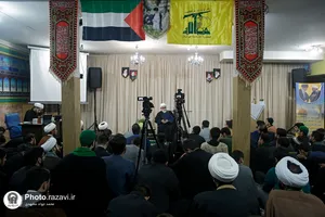 حضور تولیت آستان قدس رضوی در مدرسه علمیه امام خمینی (ره) مشهد
