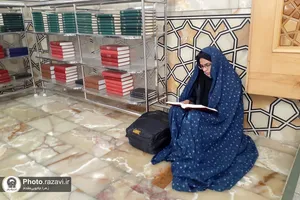 بانوان زائر حرم