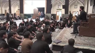 عزاداری نوجوانان در هفتمین روز شهادت امام حسین علیه السلام