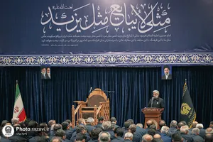 عزاداری اصناف و بازاريان مشهد در حرم مطهر رضوی