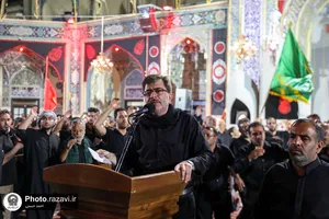 عزاداری هیأت مذهبی استان خوزستان در حسینیه حرم