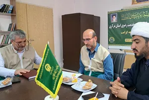 نشست خبری مدیر کانون&zwnj;های خدمت رضوی استان مرکزی در راستای تبیین برنامه&zwnj;های دهه کرامت/ گزارش تصویری