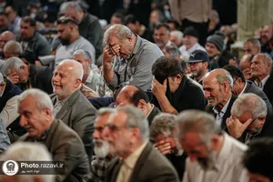 عزاداری شهادت حضرت زهرا سلام&zwnj;الله علیها در رواق امام خمینی (ره)
