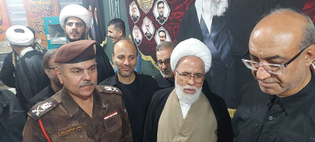 موکب امام رضا (ع) در مرز خسروی - منذریه میزبان مسئولان ایران و عراق + تصاویر