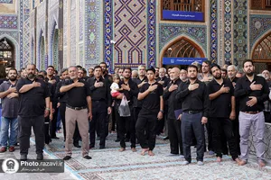 عزاداری هیئت عالم آل محمد علیه&zwnj;السلام در تاسوعای حسینی