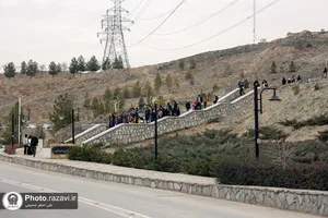 پیاده روی خانوادگی کارکنان آستان قدس رضوی