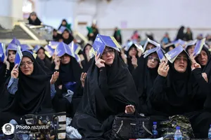 مراسم احیا شب بیست و یکم ماه رمضان ویژه ناشنوایان