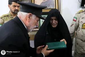 حضور خدام حرم مطهر رضوی در منطقه مرزی سنگان خواف