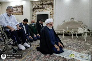 دیدار تولیت آستان قدس رضوی با جانبازان و ایثارگران انقلاب اسلامی