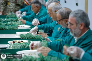 تشرف فرمانده نیروی پدافند هوایی ارتش جمهوری اسلامی ایران به حرم مطهر رضوی