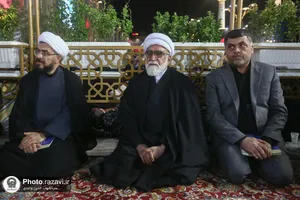 مراسم احیا شب بیست و یکم ماه مبارک رمضان در حرم مطهر رضوی-3