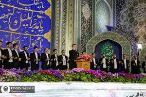 مراسم تحویل سال 1402 در حرم مطهر رضوی - 3