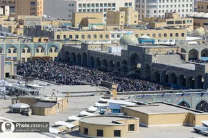 مراسم تحویل سال 1404 در حرم مطهر رضوی-1