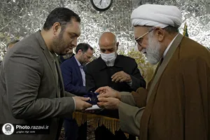 دیدار معاون و مدیران سیمای صدا و سیمای جمهوری اسلامی با تولیت آستان قدس رضوی