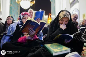 مراسم احیا شب بیست و سوم ماه مبارک رمضان در حرم مطهر رضوی - 3