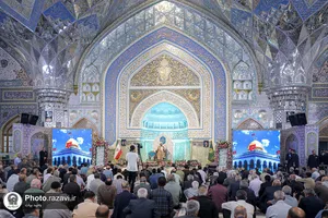 مراسم بزرگداشت شام میلاد حضرت زینب سلام&zwnj;الله علیها در رواق امام خمینی (ره)