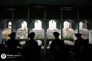آخرین نقاره سال 1402 در حرم مطهر رضوی