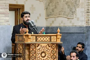 عزاداری دهه اول محرم با حضور تولیت آستان قدس رضوی-1