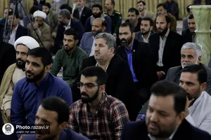 دیدار مداحان، شاعران و هیئات مذهبی با تولیت آستان قدس رضوی