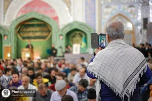 مراسم &laquo;استغاثه&raquo; در حرم مطهر رضوی