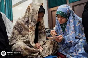 اعتکاف دخترانه دانش آموزان دبیرستان&zwnj;های امام رضا علیه&zwnj;السلام-2