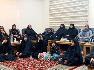 ویژه برنامه دورهمی مادر و دختری در زیارتگاه شهید مدرس برگزار شد