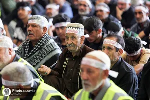 هیئت عزاداران استان گلستان در حسینیه حرم